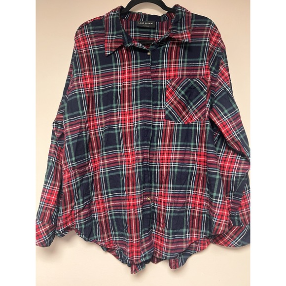 Lane Bryant‎ Flannel Women's Size 22/24 - Picture 1 of 7